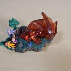 邪悪の卵発見シーン ドラゴンボールカプセル・ネオ 邂逅・未来からの