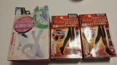 SLIMWalk足指セラピー✕１　　SLIMWALK美脚タイツ✕２のサムネイル