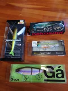 バス釣り　ビッグベイトセットのサムネイル