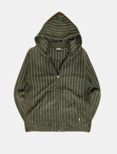 00s Used Dickies Stripe Zip Up hoodieのサムネイル