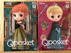 qposket アナと雪の女王 フィギュア アナ エルサ セットのサムネイル