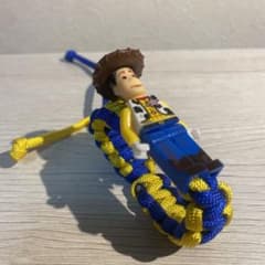 LEGO 우디 피규어 첨부 파라코드 팔찌