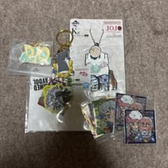 ジョジョの奇妙な冒険 一番くじ ラバーチャーム シール キーホルダーのサムネイル