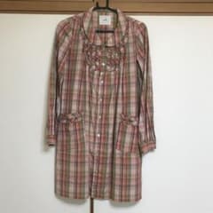 シャツワンピース　グエルマスタード