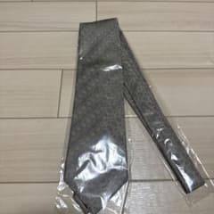 【Donato Vinci Italy】ネクタイ グレー系 幾何学模様のサムネイル