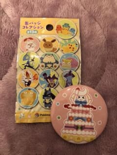 ポケモン　缶バッチ　ぴかぴかフレンズ　マホイップキョダイマックスのサムネイル