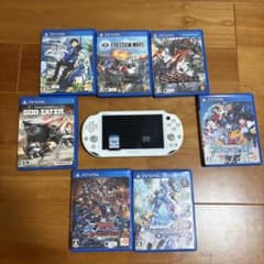 PlayStation Vita 本体・ソフト8本・メモリーカード - メルカリ