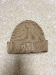 GAP キッズ ニット帽 S/M ベージュブラウンのサムネイル