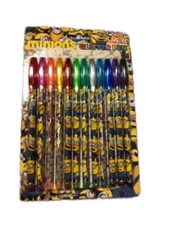 ミニオン　グリッターペン　12色のサムネイル