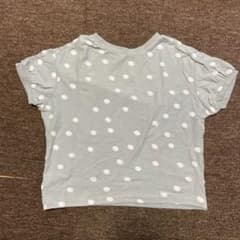 apres les cours ドット柄 パフスリーブ Tシャツ130 - メルカリ