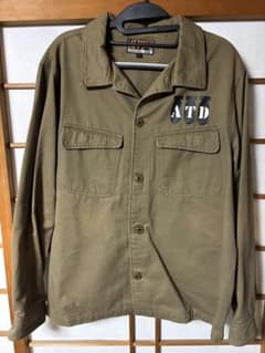 AT-DIRTY FATIGUE SHIRT JACKET ミリタリージャケットのサムネイル