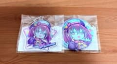 ミルキー☆サブウェイ まるくじ マキナ 缶バッジ アクリルキーホルダーのサムネイル