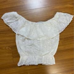 リリーブラウン　2way刺繍フラワーTOPSのサムネイル
