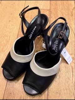 大*和様 ジャンポールゴルチェ　JPG ブラック ストラップサンダル 約24.5 JeanpaulGAULTIER ゴルチェ 未使用 サンダル 23㎝ 5 - メルカリ