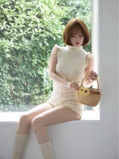 andmary Rosie flower knit set upのサムネイル