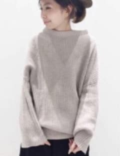 Deuxieme Classe カシミヤ混　アゼプルオーバーのサムネイル