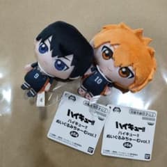 ハイキュー!! ぬいぐるみちゃーむvol.1 vol.2 6体セットのサムネイル