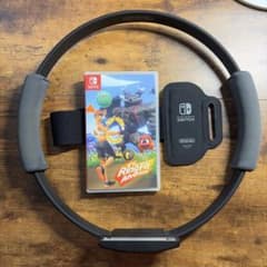 動作確認済Nintendo Switchリングフィットアドベンチャー　ソフト付のサムネイル