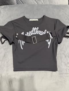 theredthred S logo belt tops blackのサムネイル
