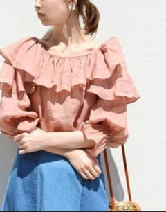 イエナ　ラミーラッフルブラウスのサムネイル
