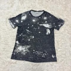 DIESEL 宇宙 星座 ギャラクシー 総柄 半袖 Tシャツ カットソー 黒 M