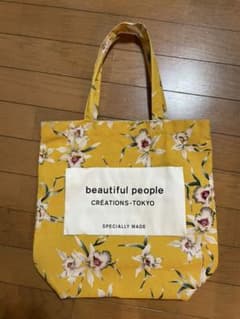 Beautiful people 花柄トートバッグのサムネイル