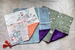 着物リメイク　ハンドメイド　袱紗　ふくさのサムネイル