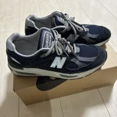 New Balance 991V2 28cmネイビーのサムネイル
