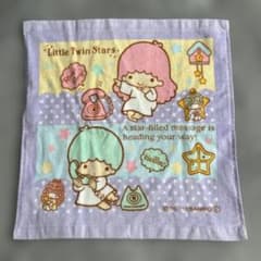 Little Twin Stars ミニタオル ハンカチ 平成レトロ 2013 - メルカリ