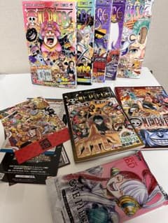 「すべて初版」ONE PIECE 99巻〜104巻セット 102巻だけなしのサムネイル