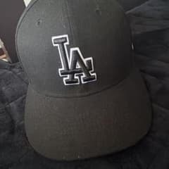 u*9様 New Era 59FIFTY LA Dodgers キャップ ブラッのサムネイル