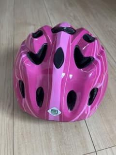 SAGISAKA 児童用 自転車用ヘルメット  ピンクのサムネイル