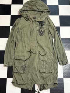 hysteric glamor★F ダメージ加工 モッズコート ミリタリー hysteric glamor ダメージ加工 モッズコート ミリタリー - メルカリ
