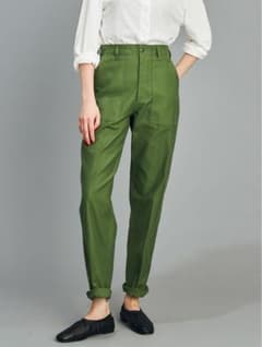 THE  SHINZONE BAKER PANTS オリーブ34のサムネイル