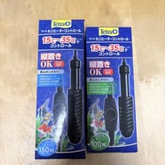 Tetra テトラ ミニヒーターコントロール 150W 100W 2個セット - メルカリ