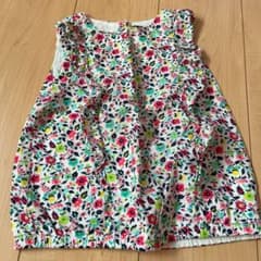 ギャップ　花柄ノースリーブブラウス　5yearsのサムネイル