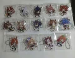 未使用品　ウマ娘プリティーダービー　ぺたん娘　ストラップ　コンプリートセット