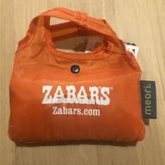 ZABAR'S エコバッグ オレンジ