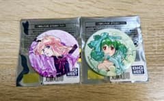 マクロス 東京駅 ラッピングパーティー シェリル ランカ 缶バッジ2点