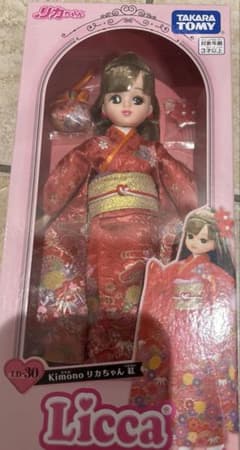 新品未開封】タカラトミー リカちゃん LD-30 Kimono 紅 着物 和装