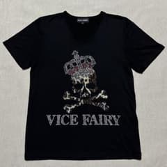 トップス 00s VICE FAIRY asymmetry T-parker y2k 00s VICE FAIRY レオパード 英字 Tシャツ お兄系 平成 y2k - メルカリ