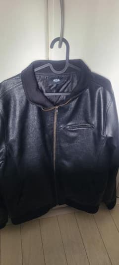 AZUL by moussy フェイクレザージャケットのサムネイル