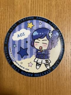 霧矢あおい】アイカツ アニON マグネット付きバッジ - メルカリ