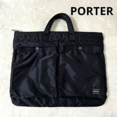 【美品】PORTER タンカー ブリーフケース 黒 A4 吉田カバン　軽量 PORTER ポーター タンカー 吉田カバン ブリーフケースA4収納通勤