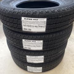 YOKOHAMA SUPER VAN 356 145/80R12 4本送料込 - メルカリ