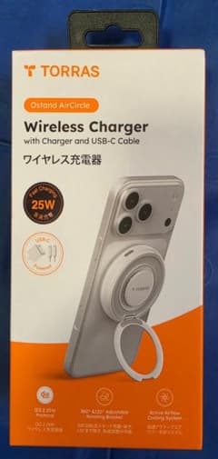 TORRAS Ostand AirCircle Wireless Charger WX8 White