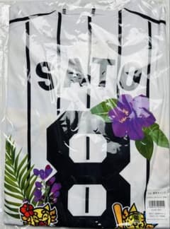 阪神タイガース 佐藤輝明選手♯8 2026沖縄キャンプベースボールシャツ 阪神タイガース 佐藤輝明選手♯8 2026沖縄キャンプベースボールシャツ