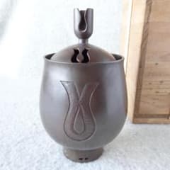 香炉 唐金 唐銅 香器 銅製 共箱 佐藤光男 からかね 鋳金 - メルカリ