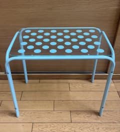 昭和 レトロ 水玉 ガラステーブル レトロポップ 当時物 ローテーブル