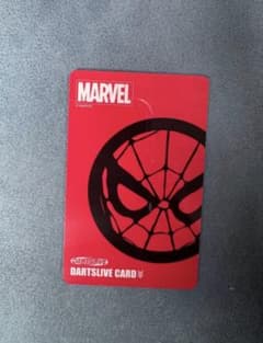 다트 라이브 카드 레어 DARTSLIVE 신품 미등록 MARVEL K1
